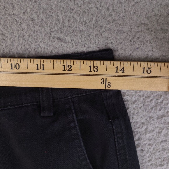 Riflessi‎ Cargo Pants Teen Youth Large 27x26.5 Black Stretch Elastic Ankle - Picture 12 of 15